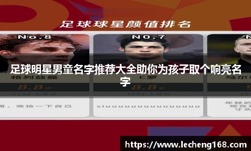 足球明星男童名字推荐大全助你为孩子取个响亮名字